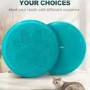 Trideer Wobble Cushion with Inflation Pump - Wiggle Seat for Sensory Kids(Multiple Colors), Balance Disc (Extra Thick) (34CM Turquoise)