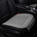 Suninbox Car Seat Covers,Buckwheat Hulls Car Seat Cushion Covers Pad Mat,Ventilated Breathable Comfortable Interior Car Seat Protector, Anti-Skid Four Seasons General (1 Pack Gray)