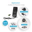 [UL Listed] Chanzon 12V 5A Power Supply 60W AC DC Switching Adapter 12 Volt 5 Amp AC/DC Wall Wart Converter Transformer, 100-240v 50 60HZ Input with 12vdc 5000ma Output