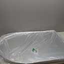 20" x 30" Silver Arched Mirror, Modern Aluminum Alloy Metal Frame, Arch Bathroom Vanity and Wall Decor Mirror for Bathroom, Living Room, Bedroom, Entryway