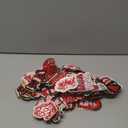 72 Pcs Valentine's Day Chenille Patches Glitter Pink Red Heart Bow Iron on Patches Galentines Appliques Sew on for Hat Backpack Clothes Shirt Jeans DIY Craft Party Favors