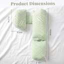 Pregnancy Pillow 3-in-1 Adjustable Support for Belly, Back and Leg, One Size