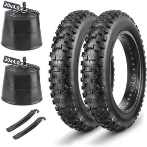 MOHEGIA Ebike Fat Tire: 20x4.0/26x4.0 Inch E-Bike Mountain Bicycle Tire Replacement,High-Performance and All-Terrain Folding Electric MTB Tire with Offroad or Trail Riding
