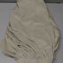 H.VERSAILTEX Velvet Stretch Individual Chaise Cover Sectional Couch Covers for L Shaped Sofa Both Left/Right Furniture Protector Seat Cushion Sofa Cover (1 Piece Chaise Cover, Oatmeal)