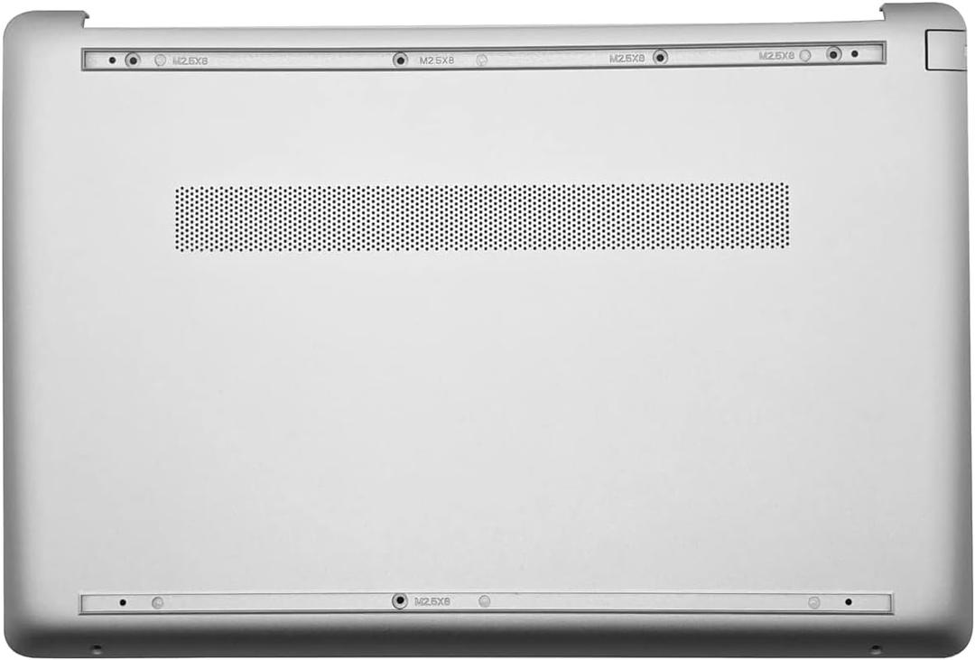 Replacement Bottom Case for HP 15-DW 15S-DU 15S-DY 15-GW Series Laptop Base Enclosure Lower Cover L52007-001 AP2H8000800 Natural Silver