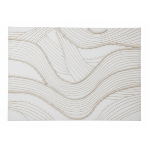 NANKAI Art 40x28 inches Modern Abstract art White Abstract Oil painting Hand art painting Wall Decorative