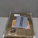 Superior Blackout Curtains, Insulated, Sun Blocking Curtain for Bedroom, Farmhouse, Living Room Window, Thermal Woven, Senna Collection, Set of 2 Panels, 6 Grommets, 52" x 84", Brown