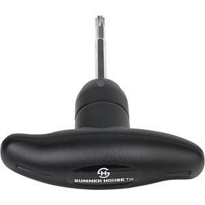 SummerHouse 40lbf Torque Golf Wrench for Driver Clubs and Fairway Hybrids Adapter Sleeve and Head Weight Adjustment