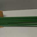 4ft Garden Stakes, Plastic Coated Steel Plant Stakes for Climbing Plants 25pcs