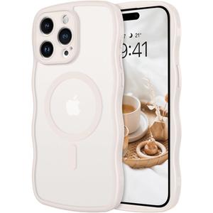 Designed for iPhone 16 Pro Case Compatible with MagSafe (6.3 inch 2024), Liquid Silicone Phone Case (Camera Protective, Soft Microfiber Lining), Stone