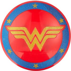 Rubies DC SuperHero Girls Wonder Woman Shield, 12-Inches, One Size for Themed Parties and Halloween