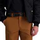 Dickies Men's Dickies Unisex Leather Mechanic No-Scratch Work Belt - Buckleless, Snap-On Belt (Black, S)