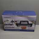 95Kpa Powerful Precision Pro Vacuum Sealer, with Double Heat Seal & Double Pump, Easy-Lock Handle, 10-in-1 Vacuum Sealer Machine for Food with Bags Storage, Built-in Cutter, Stainless Steel