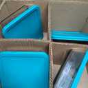 Anchor Hocking SnugFitTM Rectangular Food Storage Containers with Lids (4-Piece, 6-cup, Teal, oven-safe), Large