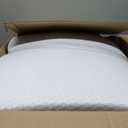 SINWEEK 3 Inch Memory Foam Mattress Topper Twin Size with Breathable Bamboo Cover, Pressure Relief Mattress Pad to Revitalize Old or Sagging Single Beds, Non-Slip and Machine Washable for Easy Care