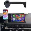 Car Phone Holder for 2022-2025 2026 Honda Civic Accessories,Phone Mount with Dash Organizer for Civic with 9-inch Screen,Hands-Free 360 Degree Rotation Dash Mount Cell Phones Holder