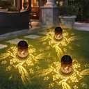 Solar Lanterns Outdoor Waterproof, Hummingbird Decorations Garden Decor, Solar Lantern Outdoor Lamp, Decorative Garden,Yard,Patio,Lawn, Porch, Unique Birthday Gifts for Women, Mom,Grandma