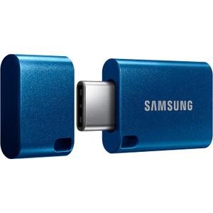 Samsung Type-C USB Flash Drive, 256GB, Transfers 4GB Files in 11 Secs w/Up to 400MB/s USB 3.2 Gen 1 Read Speeds, Compatible w/USB 3.0/2.0, Waterproof, 2022, Blue, MUF-256DA/AM