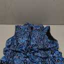 Women Rash Guard Tank Top Swim Shirts UV Sun Protection Surfing Swimsuits Top Zipper Bathing Suit Built in Bra No Bottoms (XX-Large, Aa-padded | Blue Paisley)