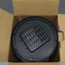 IMIPAW Automatic Cat Feeder, 3L Timed Pet Dry Food Dispenser with Clog-Free Design, Programmable, Dual Power Supply, Desiccant Bags, Auto Feeder for Cats, 1-6 Meals Per Day, with Stainless Steel (White Black)