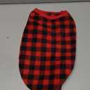 Dog Fleece Sweater for Small Dogs Christmas Buffalo Plaid Pet Clothing Warm Soft Dog Winter Clothes Pet Pullover Jumper for Small Cats Puppy (Medium, Plaid)