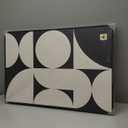 Framed Black and White Abstract Wall Art, Large Modern Canvas Prints Paintings Artwor for Walls, Minimalist Geometric Pictures for Living Room, Bedroom, Dining Room, Entryway Wall Decor 24x36 In