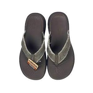 Skechers Relaxed Fit Luxe Foam Men's Sandals Flip-Flops Size 10