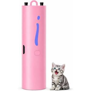 Air Ionizer, Negative Ion Air Purifier for Pet Homes and Small Spaces, Quiet Ozone Free Filterless Air Cleaner for Cat Litter Room, Bathroom, Bedroom, Desk(F6I Pink)