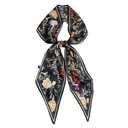 Silk Neck Scarf for Women - Satin Scarf for Hair Tie & Fashion Purse Accessory (Color 8)