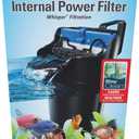 Tetra Whisper Internal Filter 10 To 30 Gallons, For aquariums, In-Tank Filtration With Air Pump