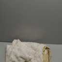 Furhaven Orthopedic Dog Bed for Large Dogs w/ Removable Washable Cover, For Dogs Up to 75 lbs - Ultra Plush Faux Fur & Suede Luxe Lounger Contour Mattress - Cream, Jumbo/XL