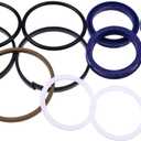 IEQFUE Power Steering Cylinder Seal Kit 83957762 Compatible with New Holland TB80 TB85 TB90 TB100 TB110 TB120 6610S 7610S 8010 CAR49101 S.12911 Ford 6610 7710 7610 5610