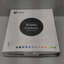 Tumaz Wobble Cushion - Wiggle Seat to Improve Sitting Posture & Stay Focused for Sensory Kids, Balance Disc to Core Strength & Flexible Seating [Extra Thick Balance Board, Pump Included Wobble Board] (13. Black)