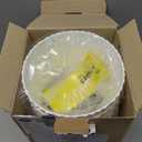 Mueller Austria Plant and Flower Pot 2/1 Set, Heavy Duty 6 Inch European Made Stylish Indoor/Outdoor Decorative Planter, for All House Plants, Flowers, Herbs, White