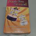 Vintage Pink Wooden Merry-Go-Round Horse Christmas Birthday Gift Carousel Music Box, Clockwork Mechanism Laxury Carousel Music Box