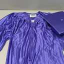 GraduationMall Shiny Kindergarten & Preschool Graduation Gown Cap Set with 2025 Tassel, Purple, Size 30