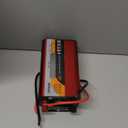 500W Pure Sine Wave Inverter, 12V/24V Auto-Detect, 50Hz/60Hz Switchable, LCD Display, Type-C Fast Charging, Silent Design, Overload & Overheat Protection for RV, Home