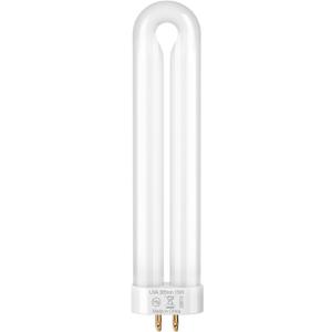 GOOTOP Replacement Bulb for Zap T6 Pro, K15, T9,X3 Bug Zapper, 15W, 4-Pin Base, U-Tube Bulb Twin Tube Bulb