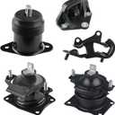 JDMON Replacement for 5Pcs Engine Motor Mount Acura TL 3.2L V6 2004 2005 2006 Automatic Trans Compatible with A4526 A4517 A4527 A4544 A4524 