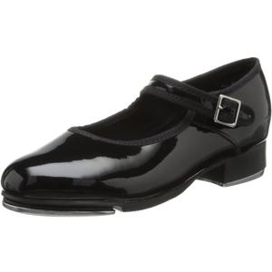 Capezio Women's 3800 Mary Jane Tap Shoe (4, Black Patent)