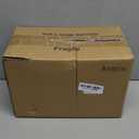 2 Pack Blue Seeded Glass Lamp Shades, Cylinder Light Fixture Replacement Globe or Cover with 1-5/8-Inch Fitter for Chandelier Wall Sconce Pendant Light G0129-Cylinder Bubble 2 Glass Blue