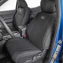 Rough Country Neoprene Seat Covers for Toyota Tacoma (2016-2023) - Waterproof, UV Resistant, Foam Padded, F/R Seat Cover Set