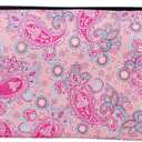 Empty Mahjong Bag,Thickened Pink Printed Soft American Mahjong Tiles Bag (Case Only)