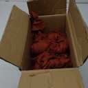 Mixweer 54 Pack Cheesecloth Napkins 20 x 20 Inch Washable Gauze Napkins Wrinkled Boho Cotton Dinner Table Decor for Wedding Bridal Baby Shower Birthday Party Easter(Rust Red)