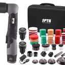 SPTA Cordless Mini Polisher, 12V Cordless Multi Polisher, Micro Cordless Scratches Killer Car Polisher RO/DA Mini Auto Machine Sets With Polishing Pad And Wool Pads for polishing, Sanding and Cleaning