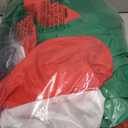 KOOY 8FT Christmas Inflatable Santa Snowman Arch Outdoor Decorations Blow up Yard Decoration,LED Lights for Christmas Party Holiday Xmas, Winter Outdoor Lawn Dcor, Xmas New Year Decoration