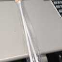 Kenney KN633 Rogers Twist & Fit No Tools Easy to Install Tension Curtain Rod, 28-48" Adjustable Length, White Finish, 5/8" Diameter Steel Tube