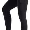 Dragon Fit High Waist Yoga Leggings with 3 Pockets,Tummy Control Workout Running 4 Way Stretch Yoga Pants (M)