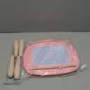 Kikidex Magnetic Drawing Board, Toddler Girl Toys for 1-2 Year Old, Doodle Board Pad Learning and Educational Toys for 1 2 3 Year Old Baby Kids Birthday Gift(Soft Pink)