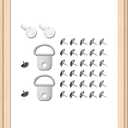 DIY Canvas Stretcher Bars 16x24 Inch Canvas Frame Kit - Easy to Assemble, Gallery Wrap Oil Frame Kits Canvas Wood Stretcher Bars- for Oil Paintings, Prints, Paint by Numbers & Posters